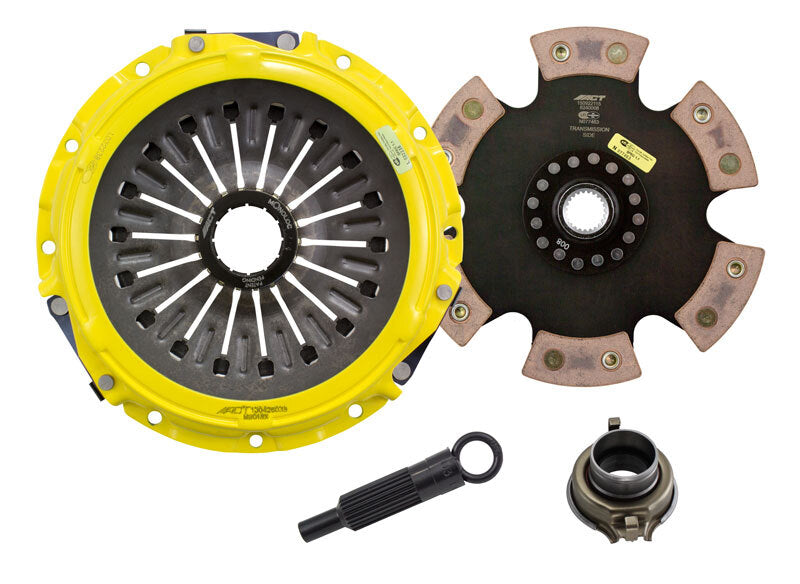 ACT 2003 Mitsubishi Lancer XT-M/Race Rigid 6 Pad Clutch Kit