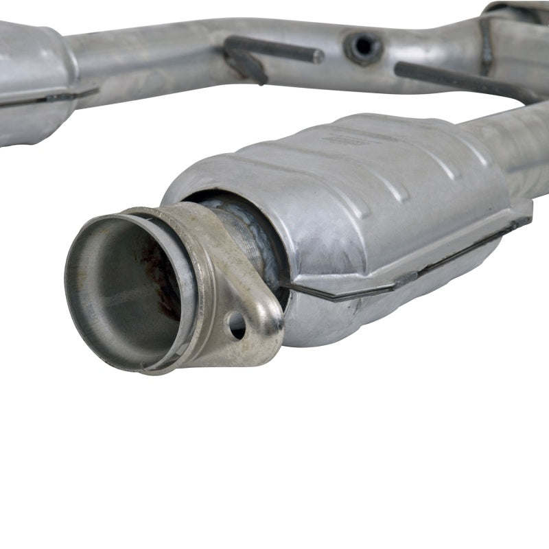 
                      
                        BBK 96-04 Mustang 4.6 GT / Cobra Short Mid H Pipe w Catalytic Converters 2-1/2 For Long Tube Headers
                      
                    