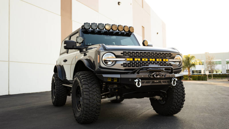 
                      
                        DV8 Offroad 21-23 Ford Bronco Spec Series Front Bumper
                      
                    