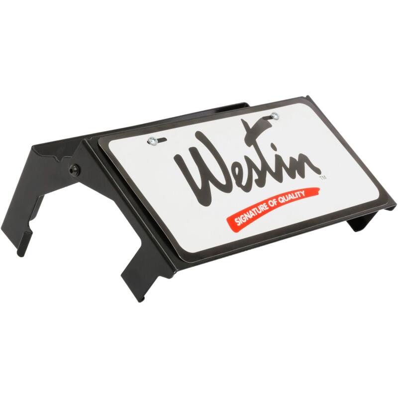 
                      
                        Westin MAX Winch Tray License Plate Bracket - Black
                      
                    