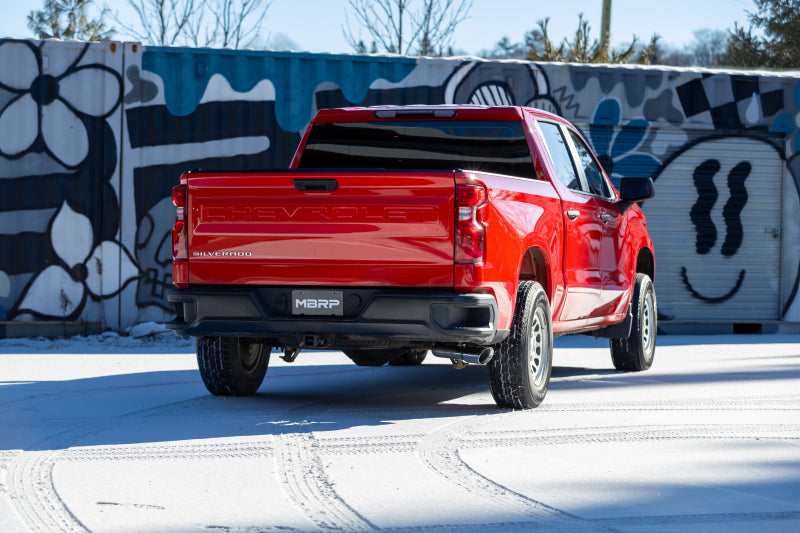 
                      
                        MBRP 19-24 GM 1500 Silverado/Sierra 2.7L Blk-Coated Alum. Steel 3in Cat-Back Single Side 4in Blk Tip
                      
                    