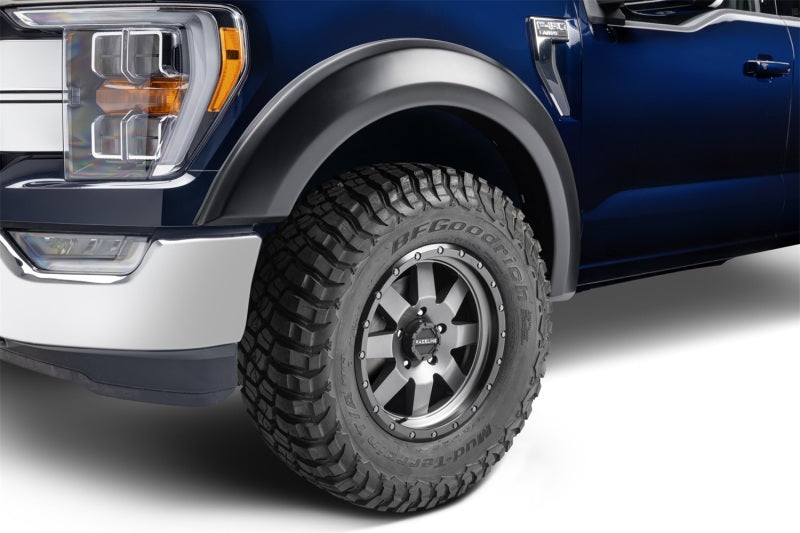 
                      
                        Bushwacker 2021 Ford F-150 (Excl. Lightning) Extend-A-Fender Style Flares 4pc - Black
                      
                    