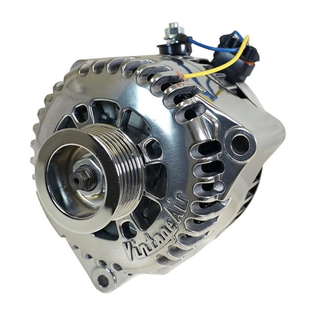 042920 - 170 AMP Polished Mechman (P101) Ford FR Alternator