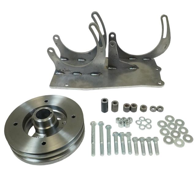 142400 - Steel-eez Chevy 6-Cylinder Brackets 270 Compressor  Alternator bracket kit