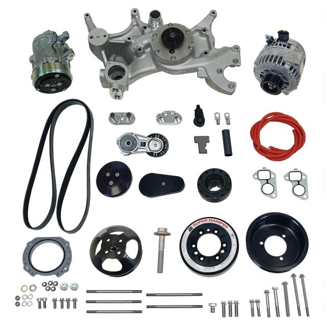 175026 - Front Runner™ Drive System GM LS Wet-Sump Black without Power Steering