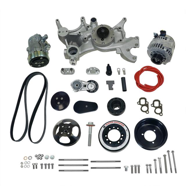 175042 - Front Runner™ Drive System GM LT1 Wet-Sump Black without Power Steering