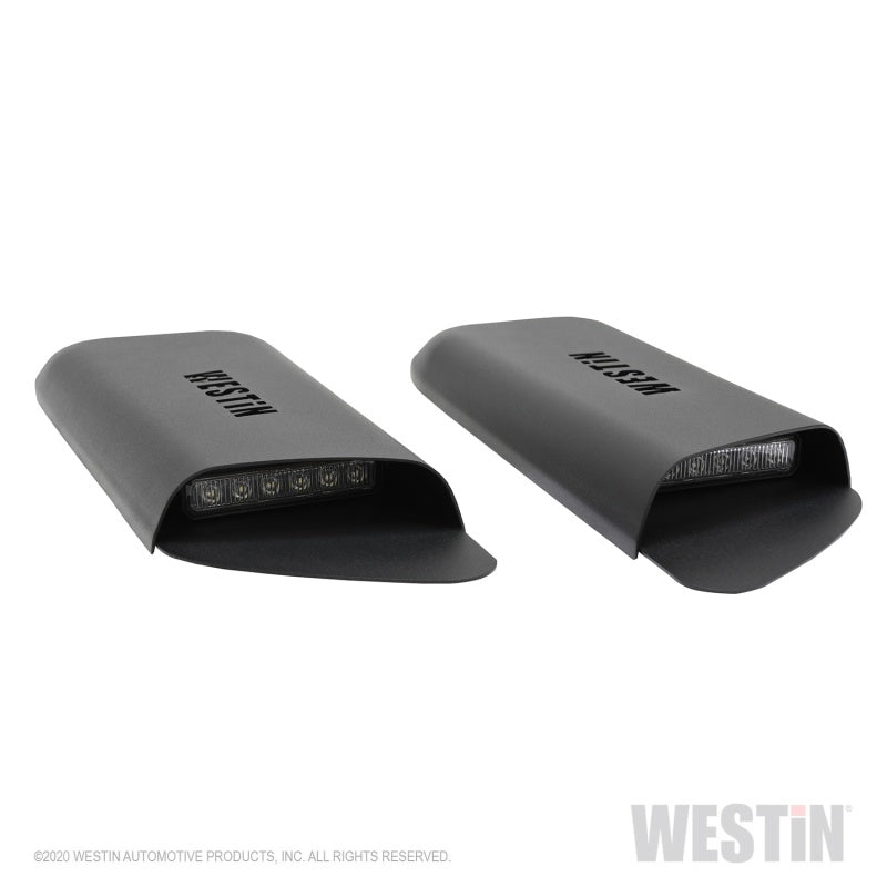 
                      
                        Westin 18-20 Jeep Wrangler JL 2dr LED Hood Scoops - Textured Black
                      
                    