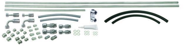 31202-VUQ - ProLine Stainless Steel AC line kit R-12 - 134a with 2-way bulkhead