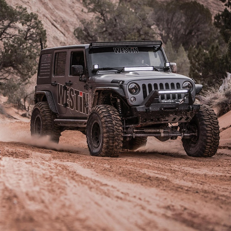 
                      
                        Westin/Snyper 07-17 Jeep Wrangler Tube Fenders - Front - Textured Black
                      
                    