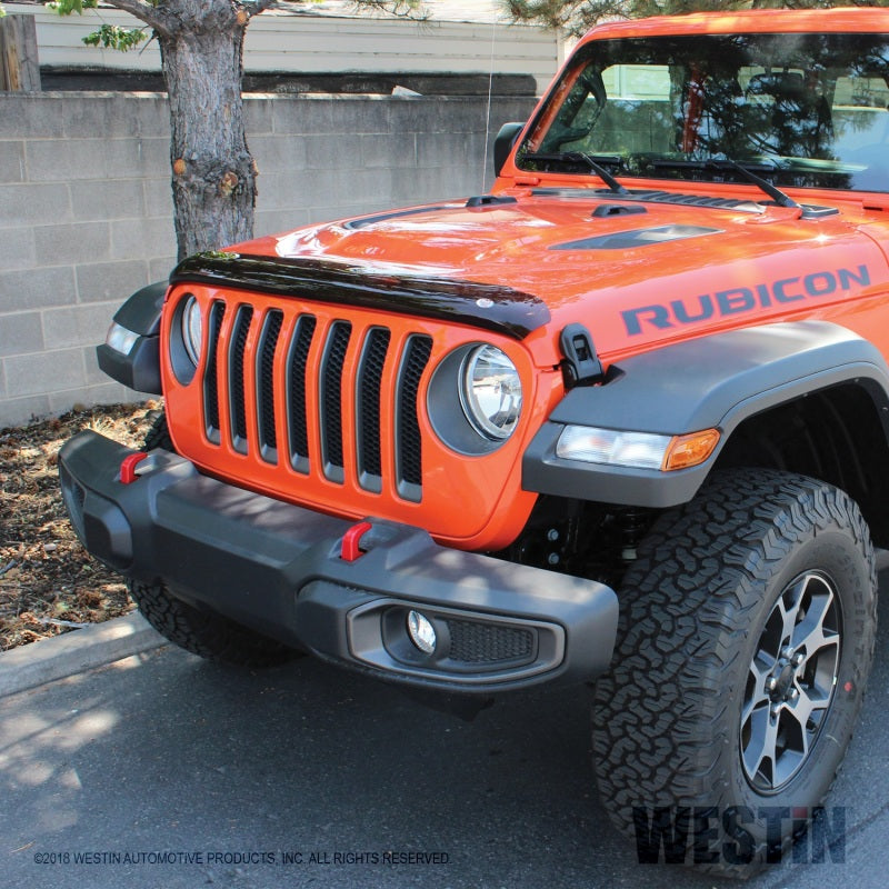 
                      
                        Westin 2018 Jeep Wrangler JL Wade Platinum Bug Shield - Smoke
                      
                    