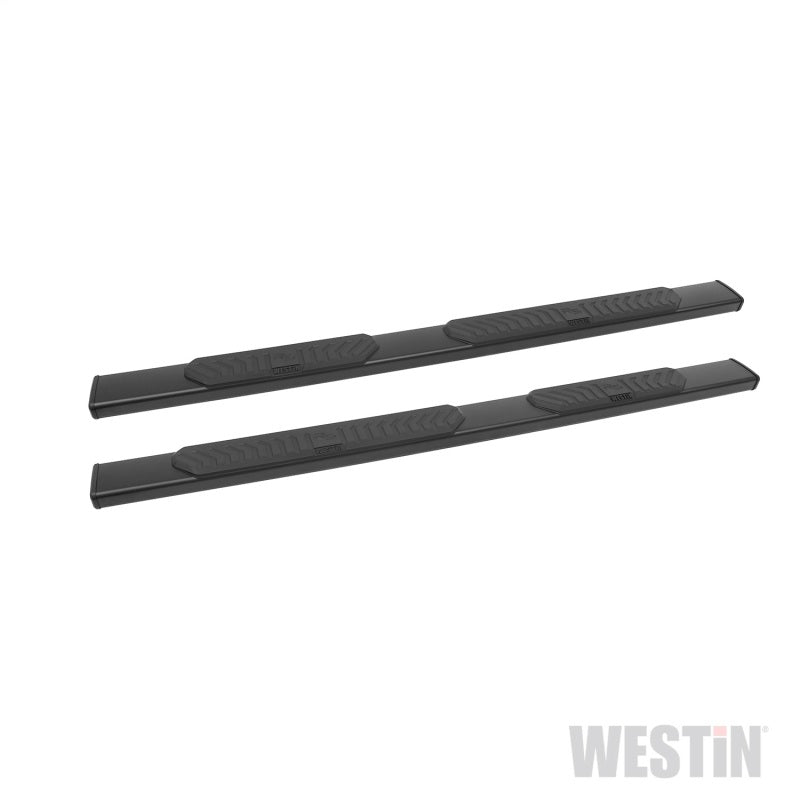 
                      
                        Westin 2007-2018 Chevy Silverado Crew Cab R5 Nerf Step Bars - Black
                      
                    