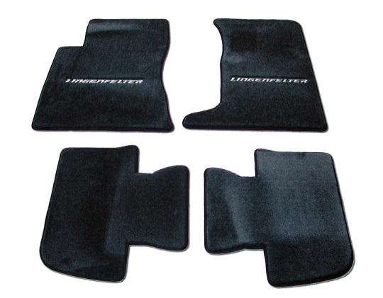 Lingenfelter Camaro LLoyds Mats Silver Logo on Black Floor Mats Camaro 2010-2014