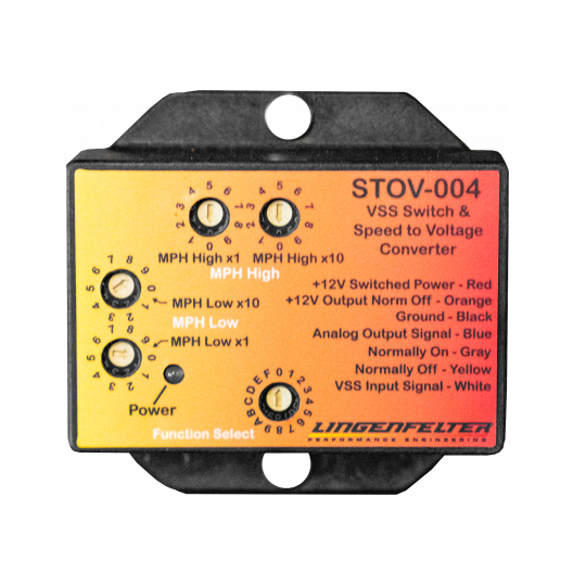 Lingenfelter STOV-004 Speed Based Relay Control Module with Staged Output Control