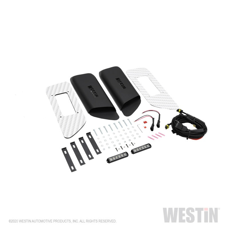 
                      
                        Westin 18-20 Jeep Wrangler JL 2dr LED Hood Scoops - Textured Black
                      
                    