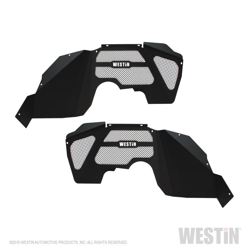 
                      
                        Westin 07-18 Jeep Wrangler JK Inner Fenders - Front - Textured Black
                      
                    