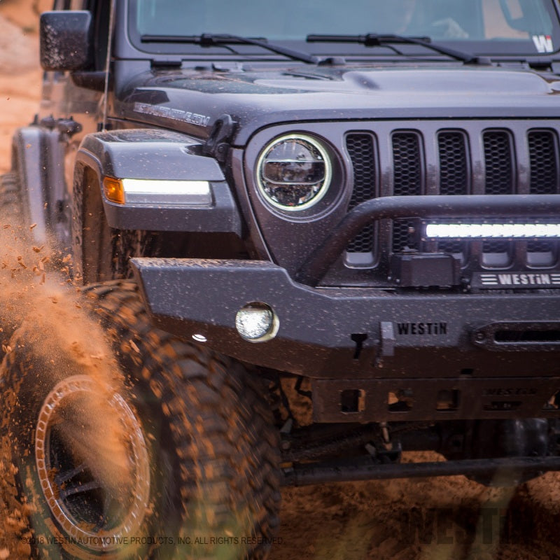 
                      
                        Westin 18-19 Jeep Wrangler JL WJ2 Full Width Front Bumper w/Bull Bar Textured Black
                      
                    