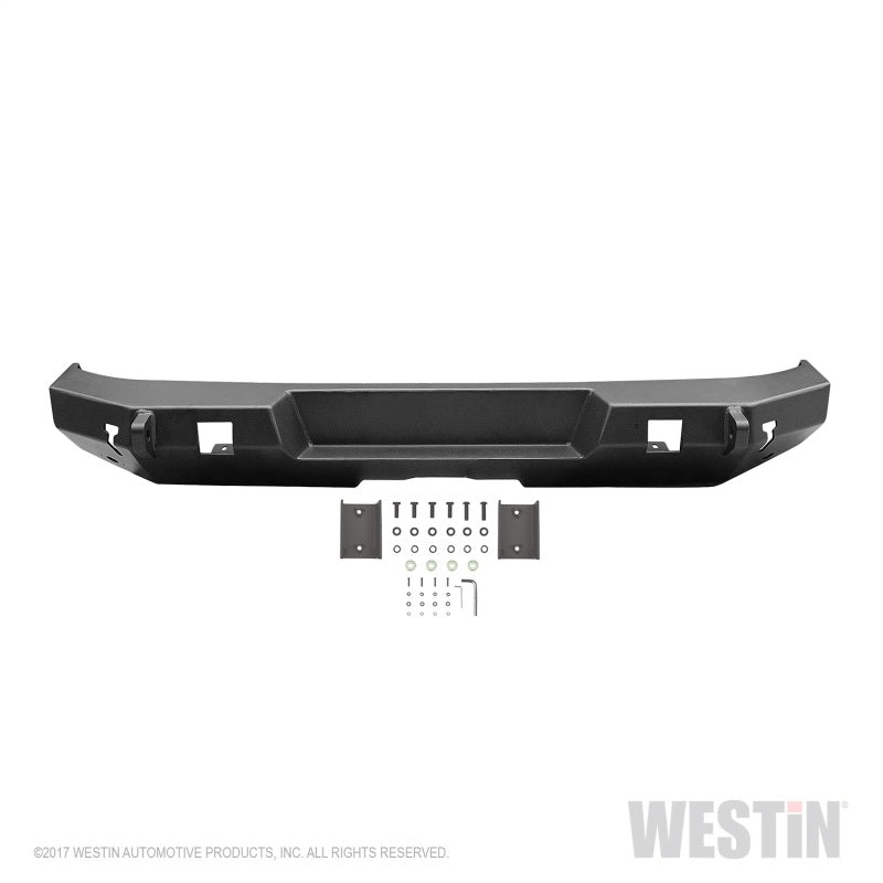 
                      
                        Westin 07-18 Jeep Wrangler JK WJ2 Rear Bumper - Textured Black
                      
                    