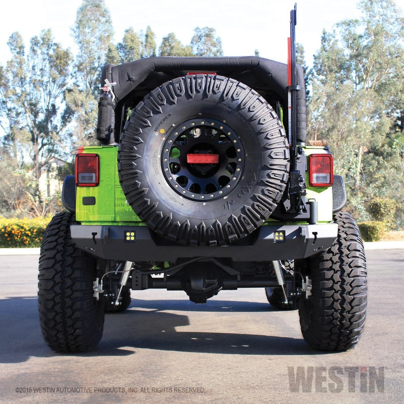 
                      
                        Westin 07-18 Jeep Wrangler JK WJ2 Rear Bumper - Textured Black
                      
                    