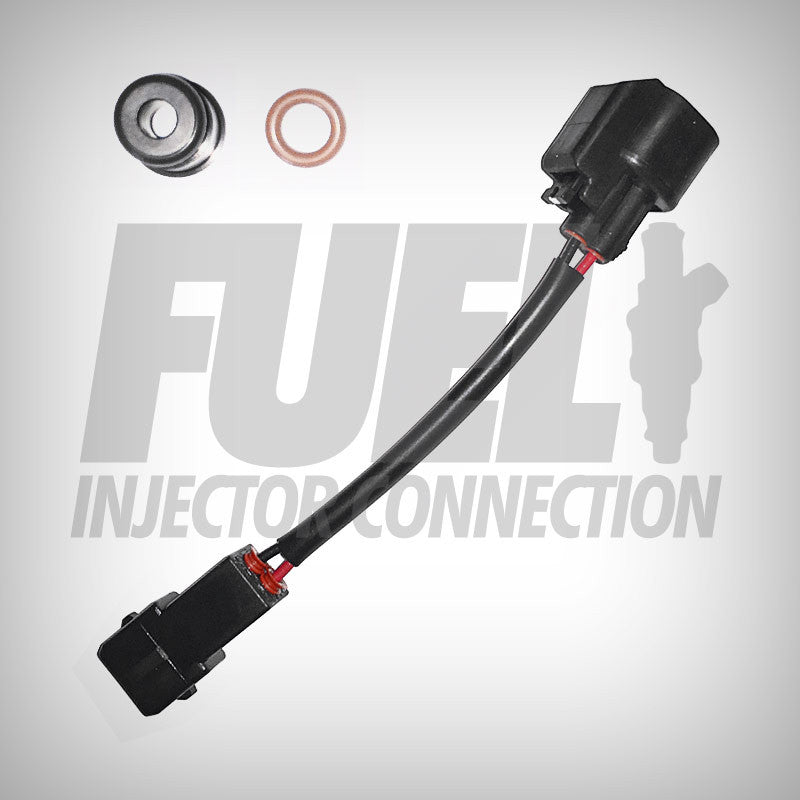 EV6 Female to EV1 Male Injector Adapter Set Fuel Injector Connection